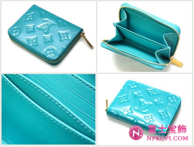 ルイヴィトン LOUIS VUITTON ヴィトン ヴェルニ LV 財布 コインケース カードケース ジッピーコインパース ルージュグルナディーヌ M91735